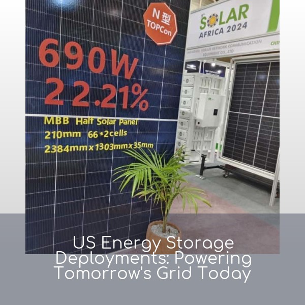 US Energy Storage Deployments: Powering Tomorrow's Grid Today